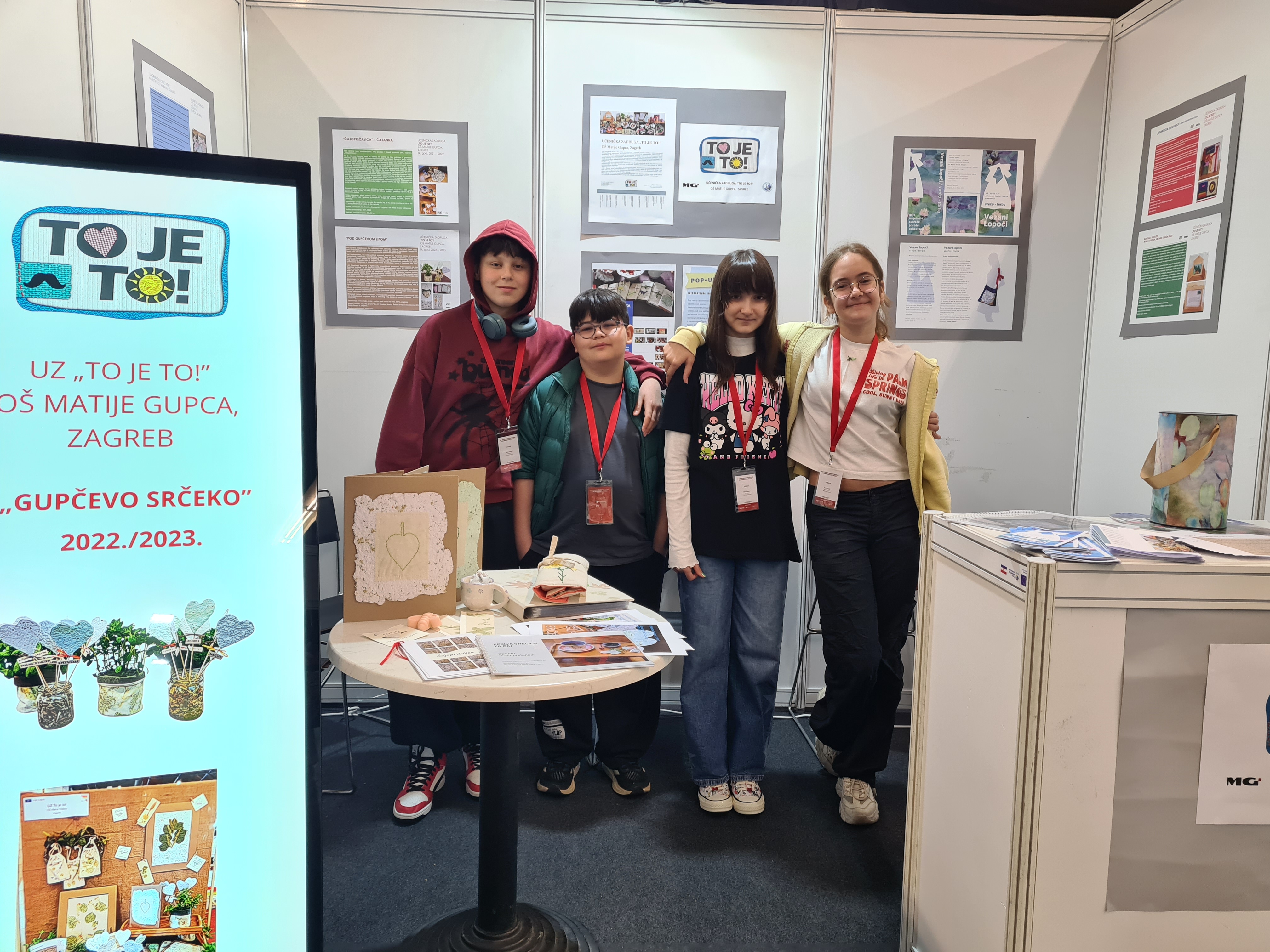 Naši zadrugari i poduzetnici na Međunarodnom sajmu vježbeničkih tvrtki!