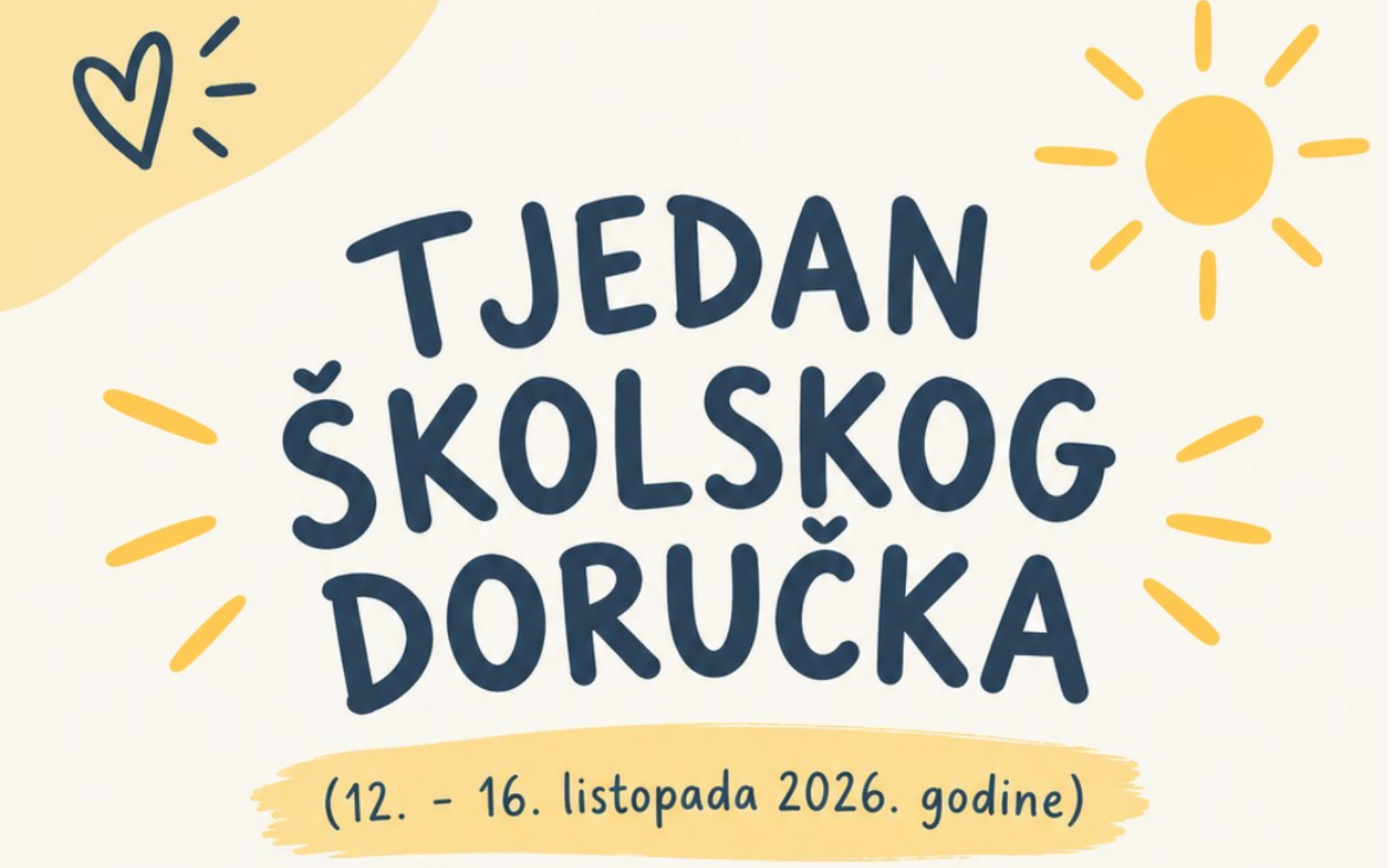 Tjedan školskog doručka u 1. a razredu