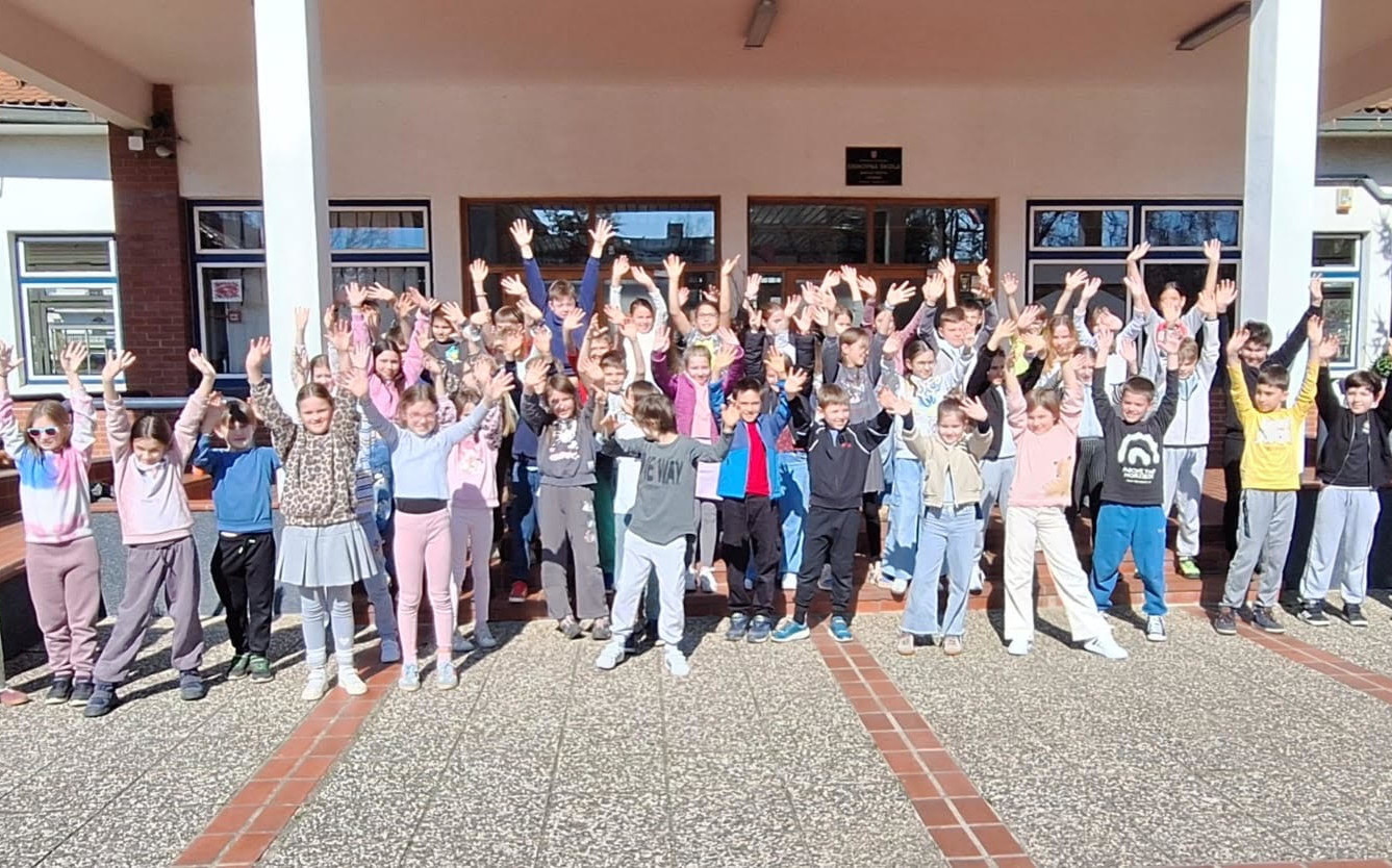 Glazbeni projekt “Možeš računati na mene” trećih razreda