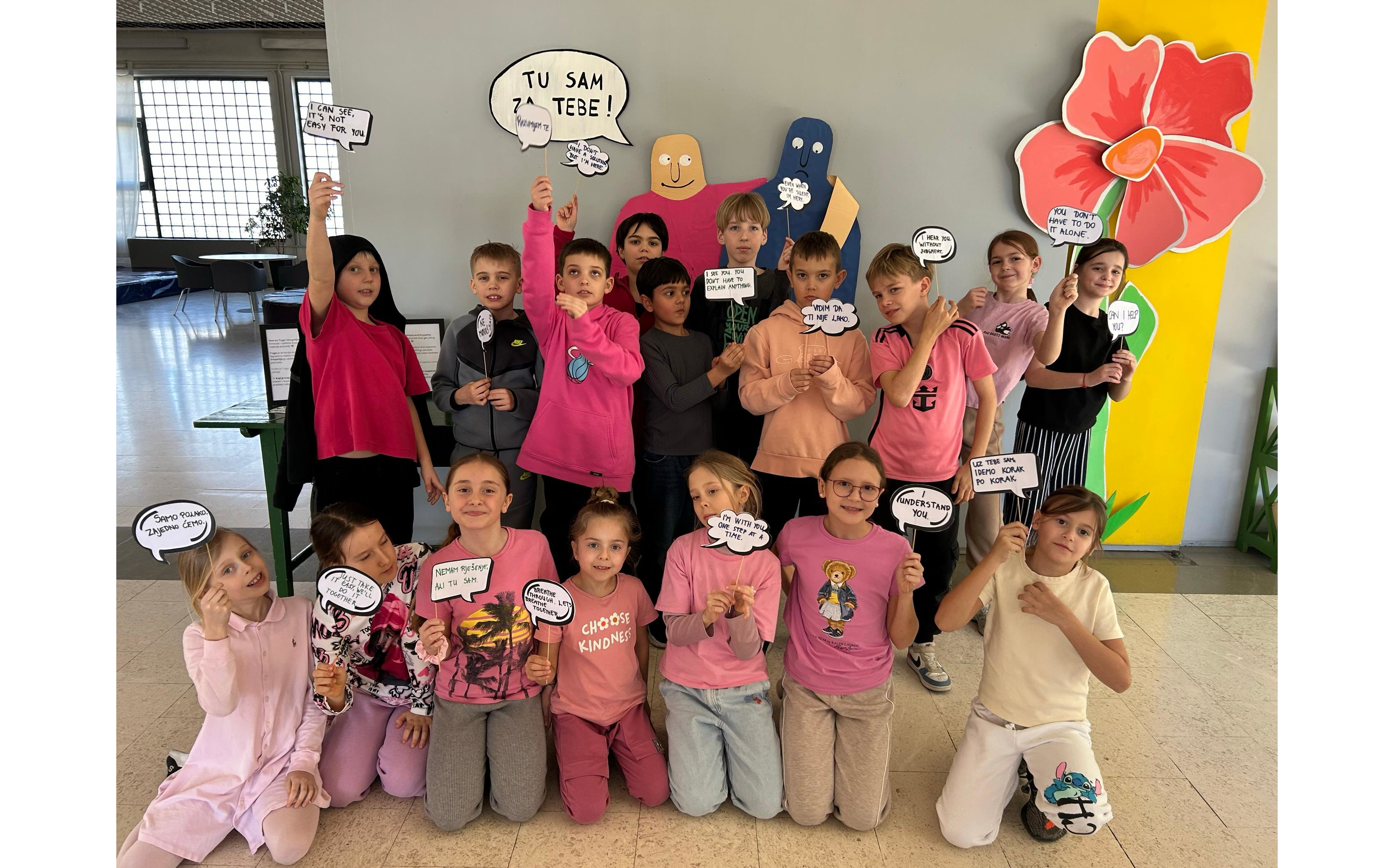 Stand Up Against Bullying: Pink Shirt Day 2026  in PYP