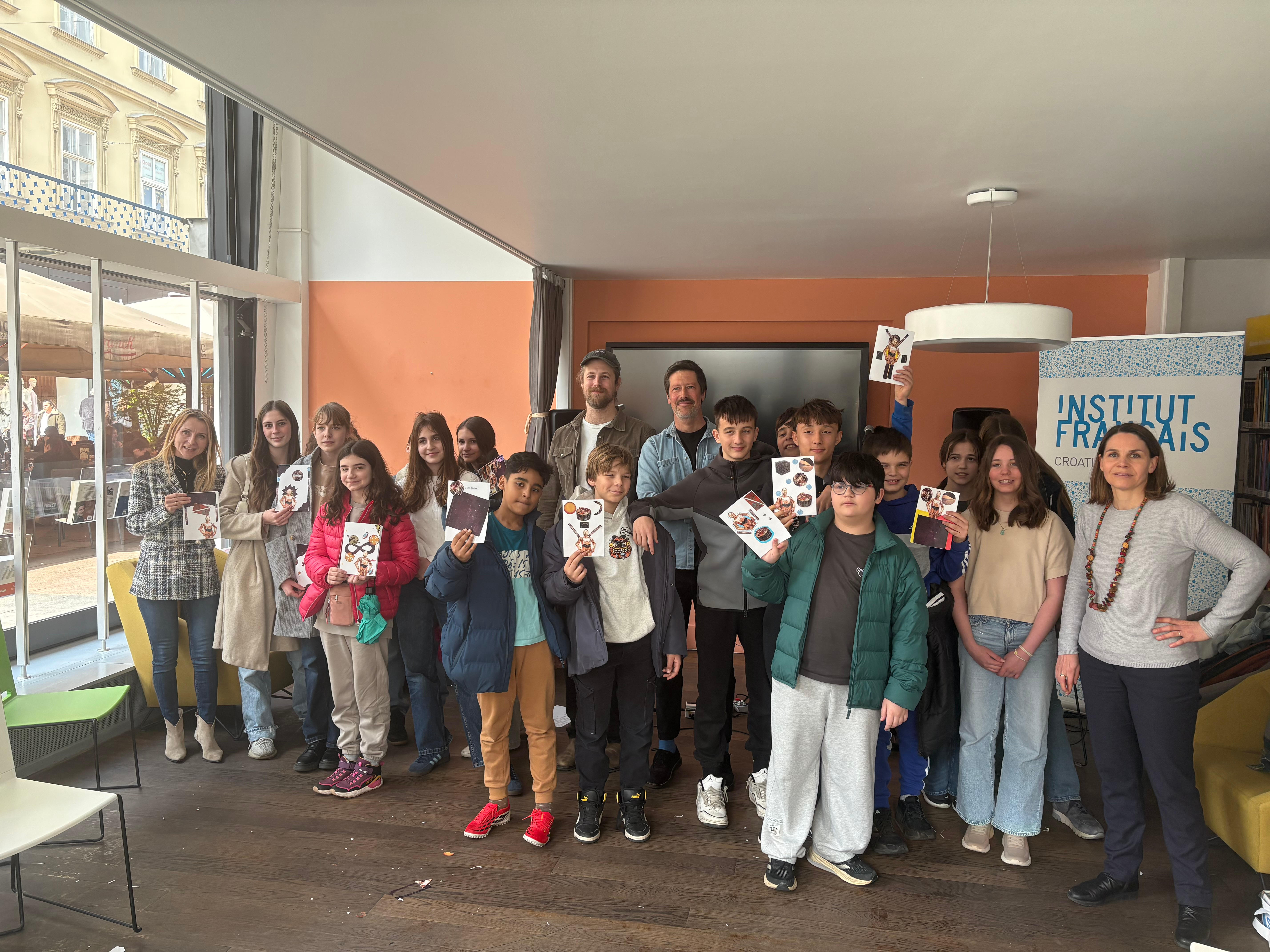 Our Creative Day at the French Institute