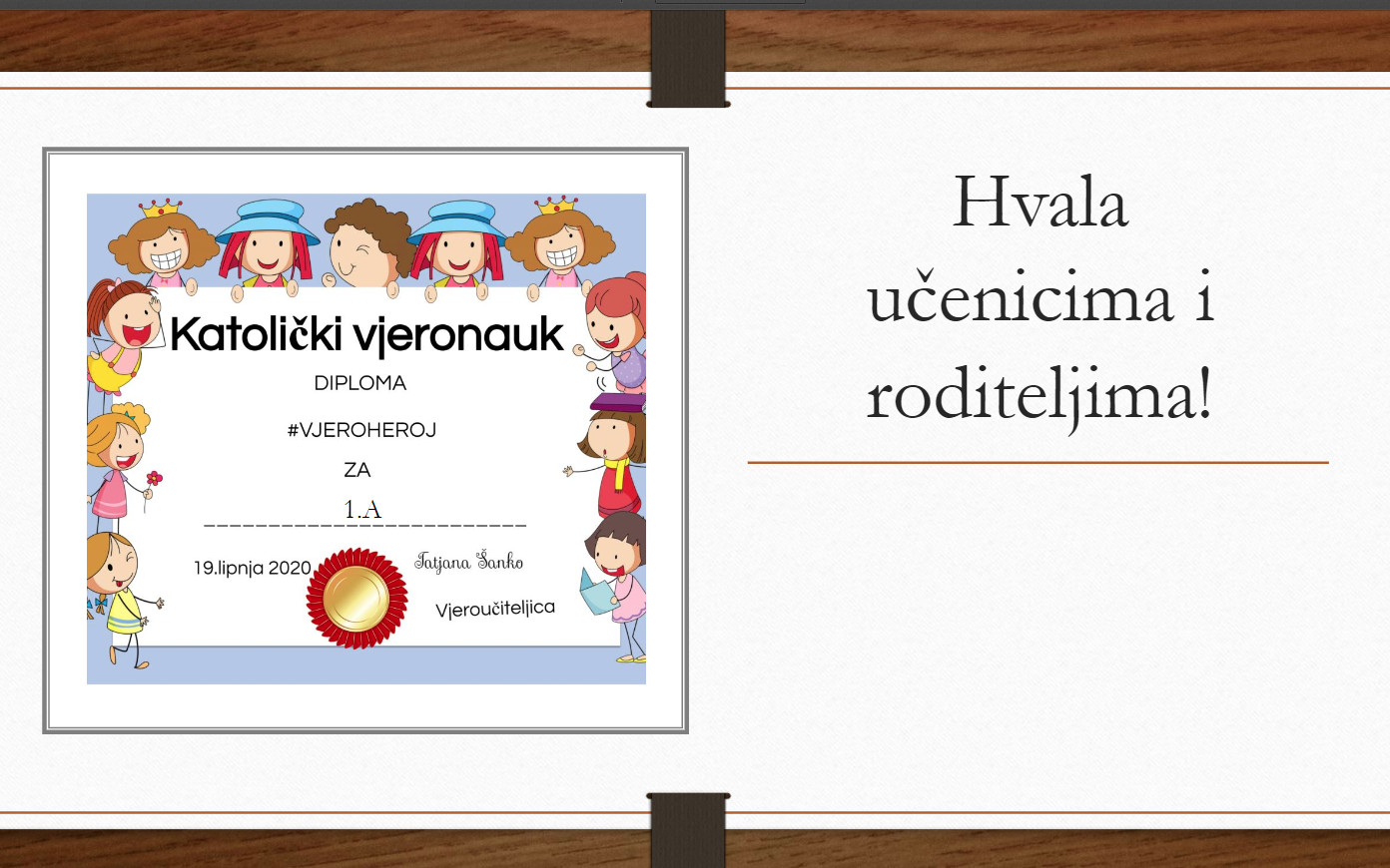 Nastava vjeronauka u školi na daljinu